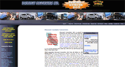 Desktop Screenshot of discountconverter.com
