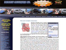 Tablet Screenshot of discountconverter.com